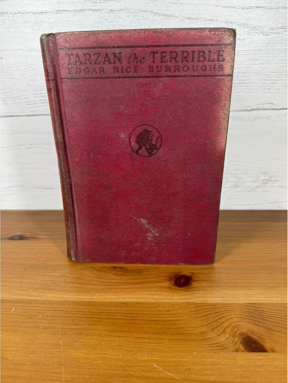 Edgar Rice Burroughs Tarzan the Terrible HC Grosset & Dunlap Wartime Edition